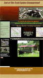 Mobile Screenshot of endofthetrailcampground.com